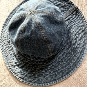 Vintage denim bucket hat
